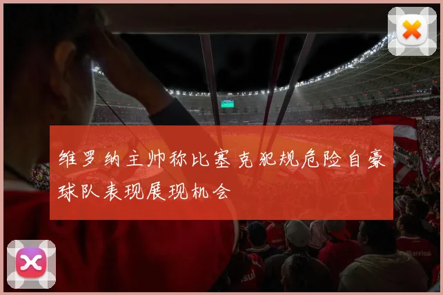 维罗纳主帅称比塞克犯规危险自豪球队表现展现机会