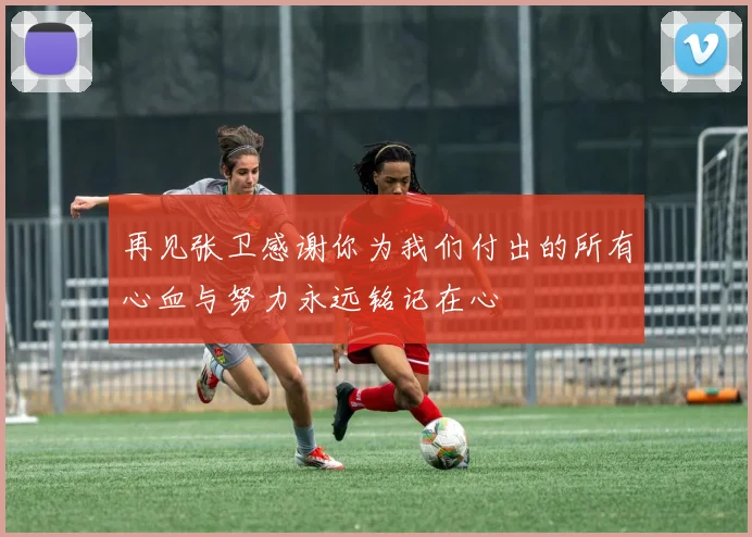再见张卫感谢你为我们付出的所有心血与努力永远铭记在心